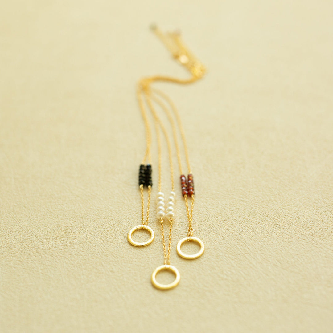 Garnet Solara Necklace