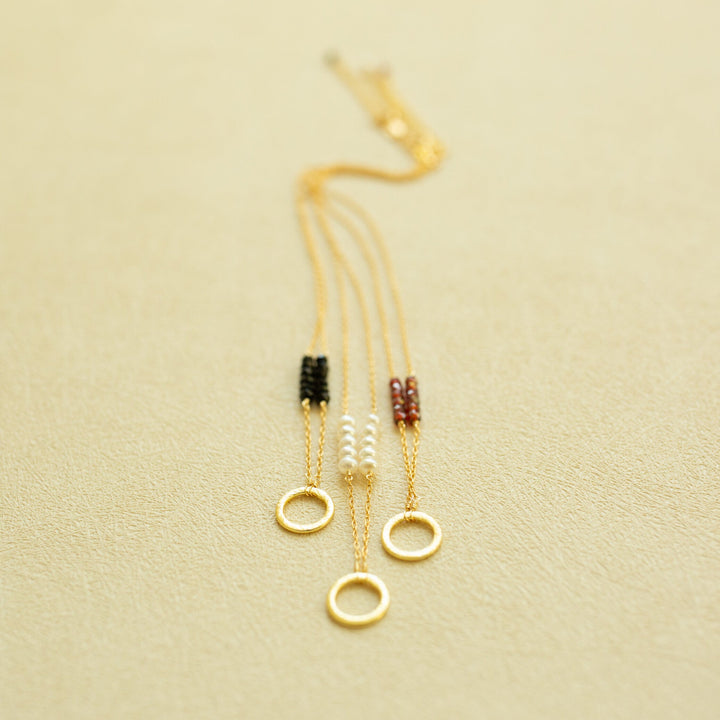 Garnet Solara Necklace