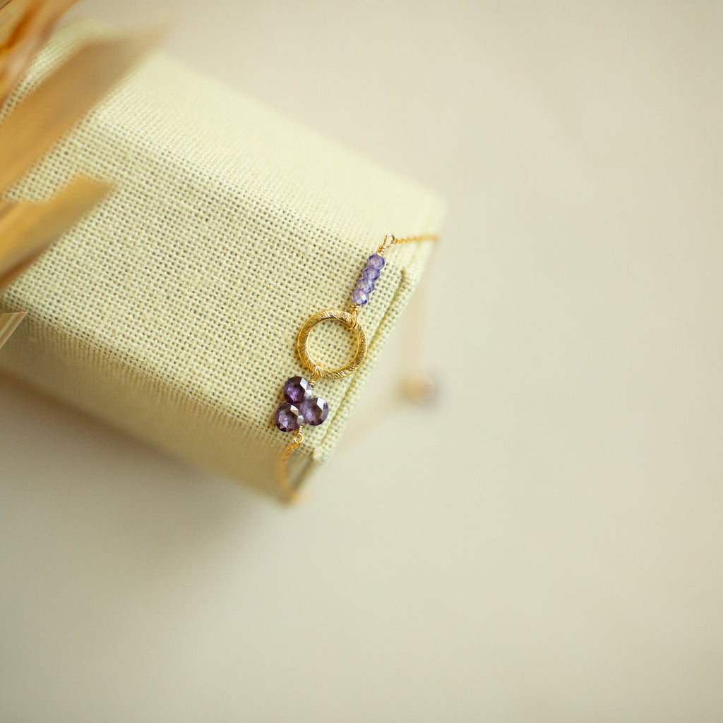 Amethyst Solara Bracelet