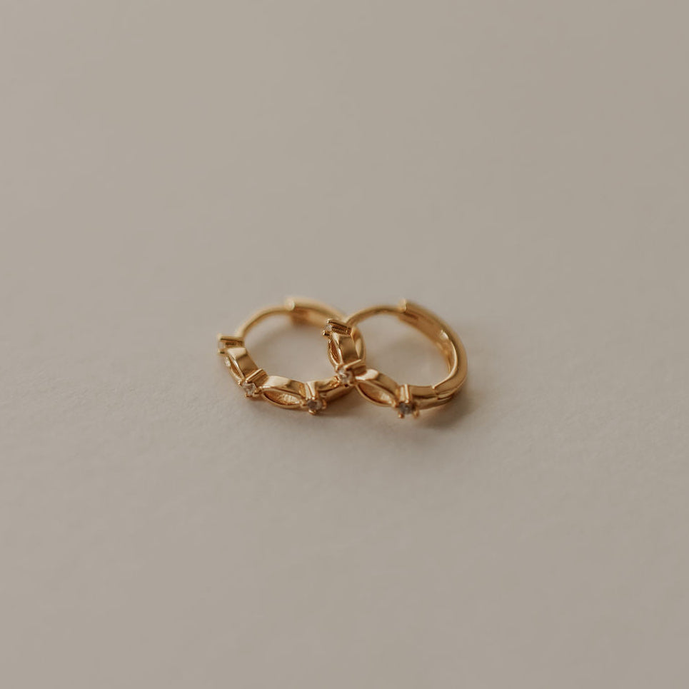 Isla Lace Hoops