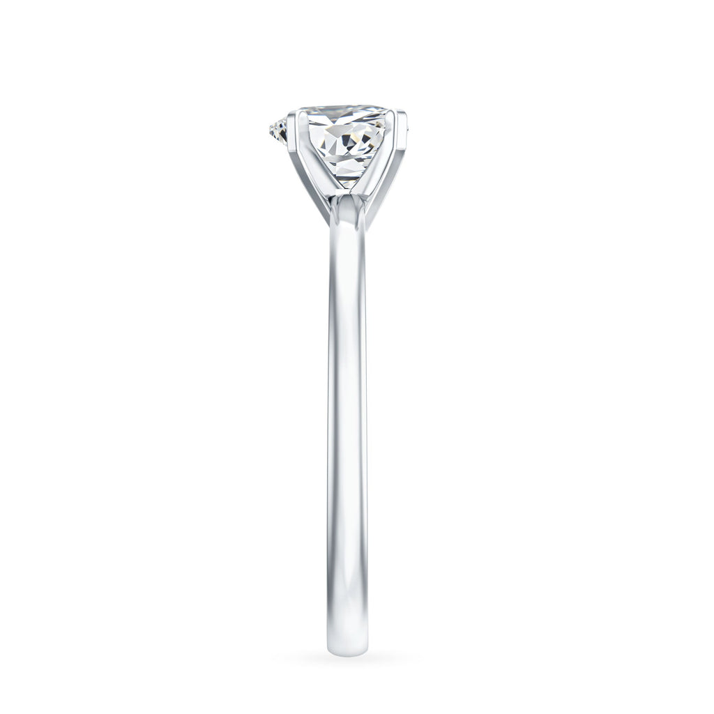Certified 1.2 Carat Lab Grown Diamond Heart Engagement Ring