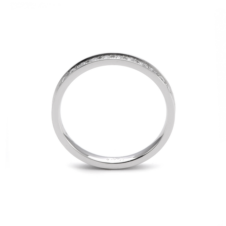 RG111W B.Tiff Stacking .01 ct Eternity Ring [Thin Band]